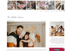 The Larson House - WordPress Website