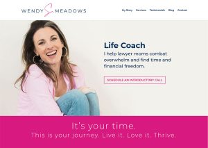 Wendy S. Meadows - WordPress Website