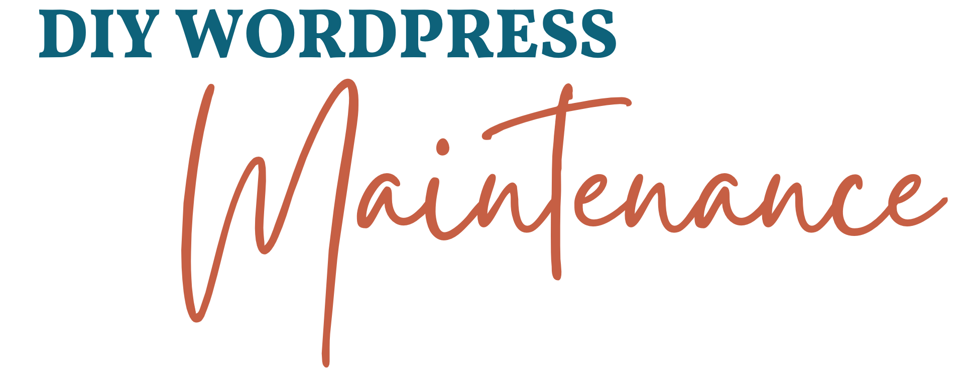 DIY WordPress Maintenance