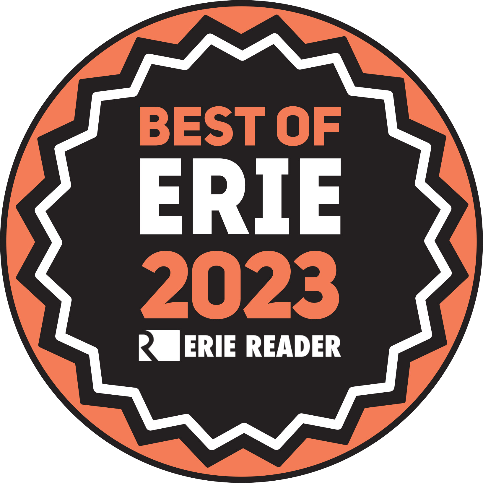 Finalist, Best of Erie Awards 2023 - Erie Reader